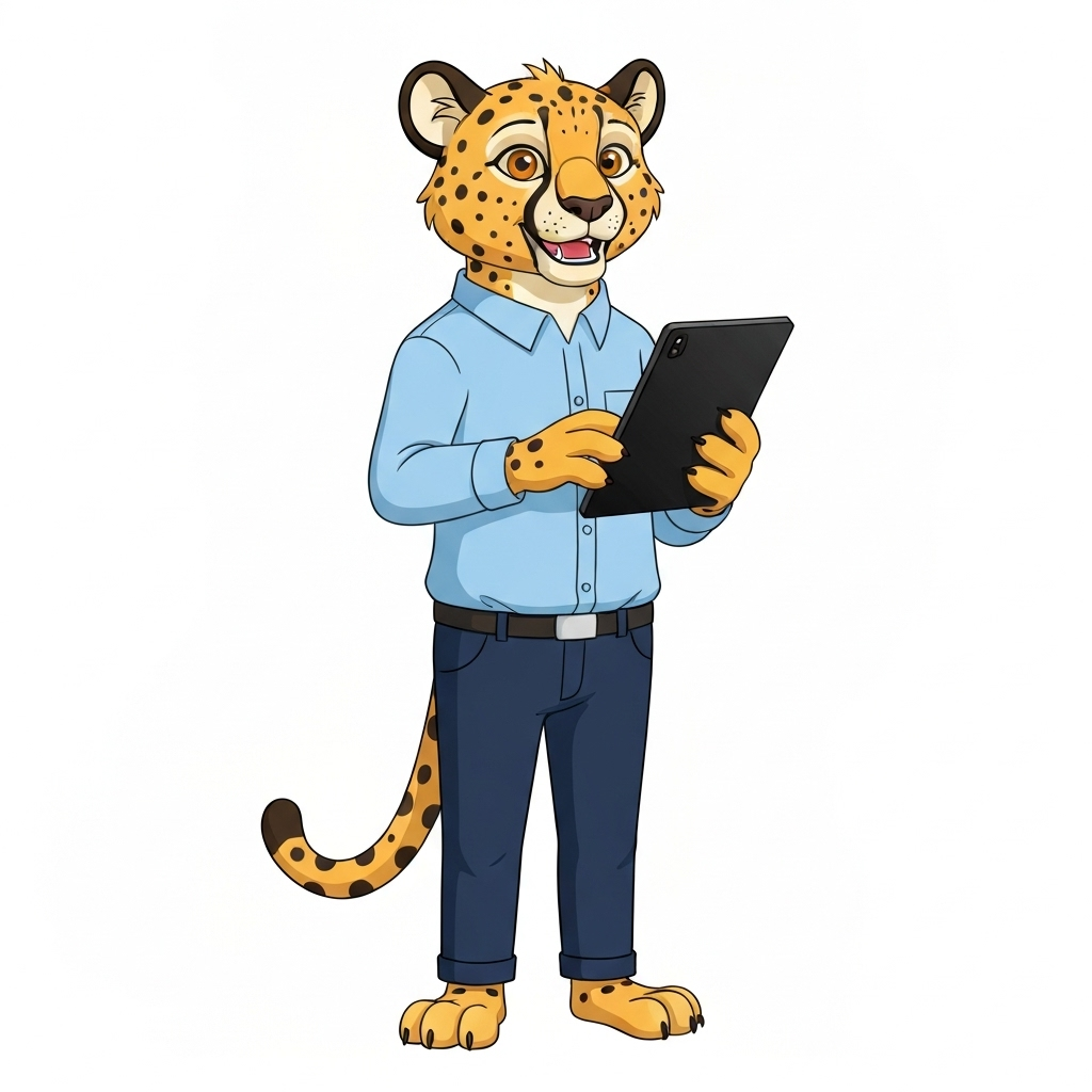 Compass Cheetah - Professional business attire